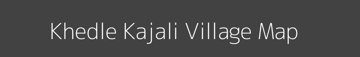 Map of Khedle Kajali Village in Maharashtra Image