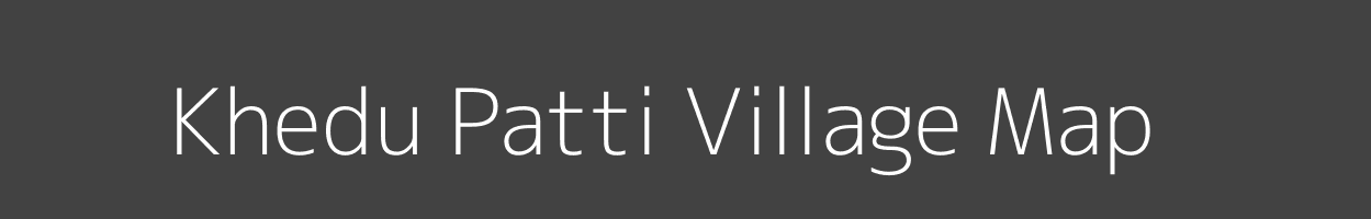 Map of Khedu Patti Village in Uttar Pradesh Image