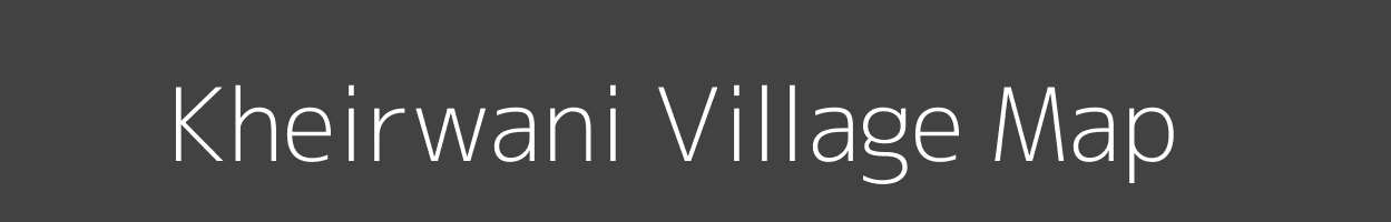 Map of Kheirwani Village in Madhya Pradesh Image