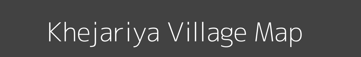 Map of Khejariya Village in Rajasthan Image