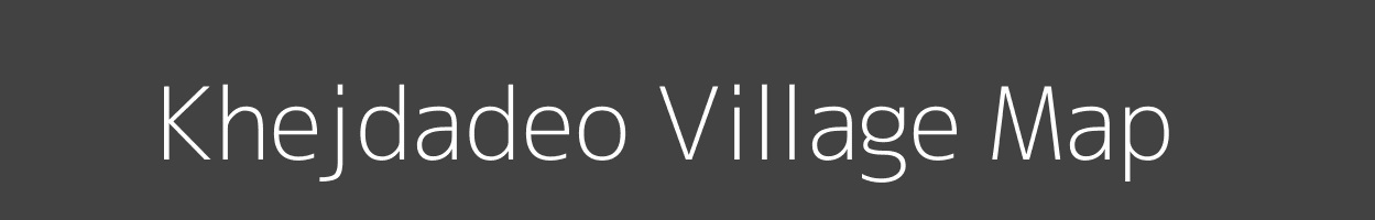 Map of Khejdadeo Village in Madhya Pradesh Image