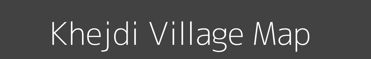 Map of Khejdi Village in Madhya Pradesh Image