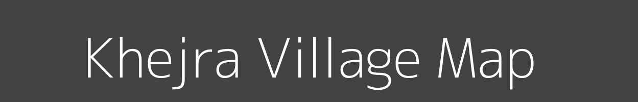 Map of Khejra Village in Rajasthan Image