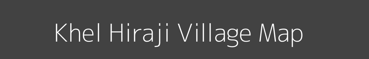 Map of Khel Hiraji Village in Maharashtra Image