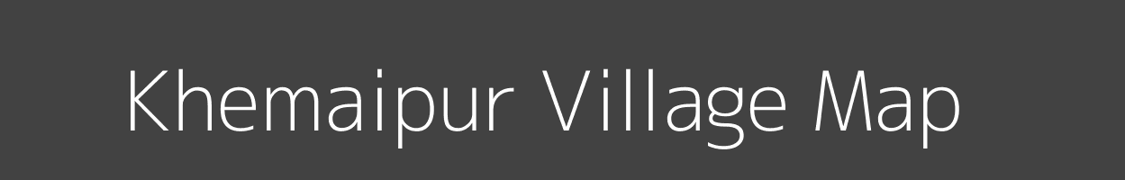 Map of Khemaipur Village in Uttar Pradesh Image