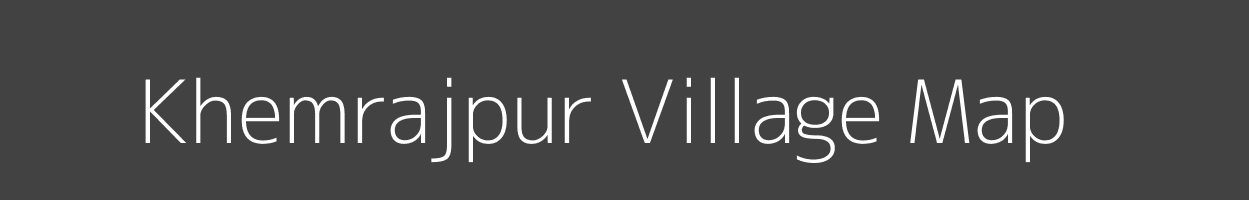 Map of Khemrajpur Village in Uttar Pradesh Image