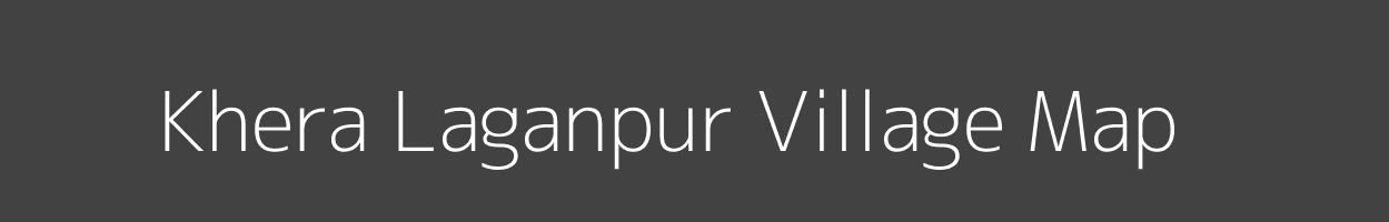 Map of Khera Laganpur Village in Rajasthan Image