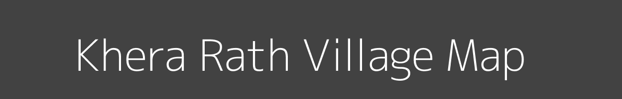 Map of Khera Rath Village in Uttar Pradesh Image