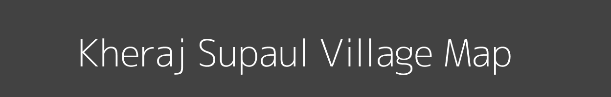 Map of Kheraj Supaul Village in Bihar Image