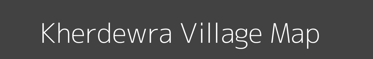 Map of Kherdewra Village in Uttar Pradesh Image