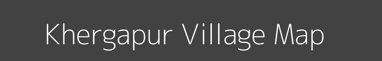 Map of Khergapur Village in Uttar Pradesh Image