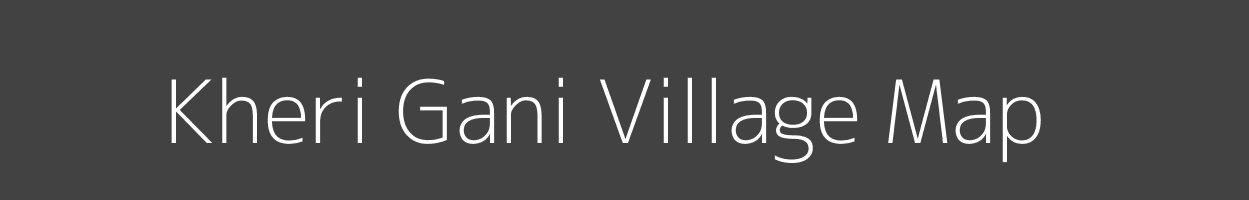 Map of Kheri Gani Village in Uttar Pradesh Image