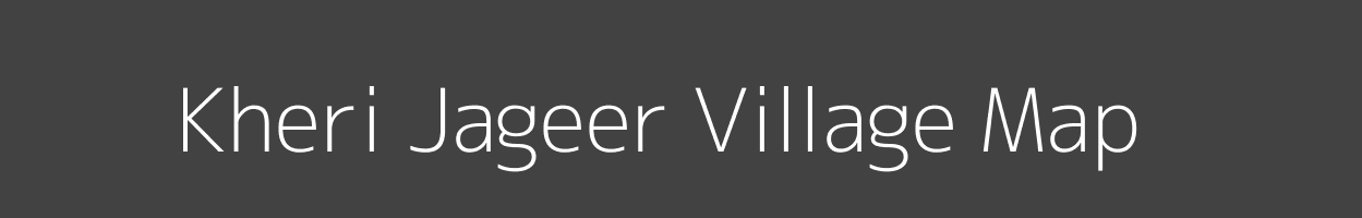 Map of Kheri Jageer Village in Rajasthan Image