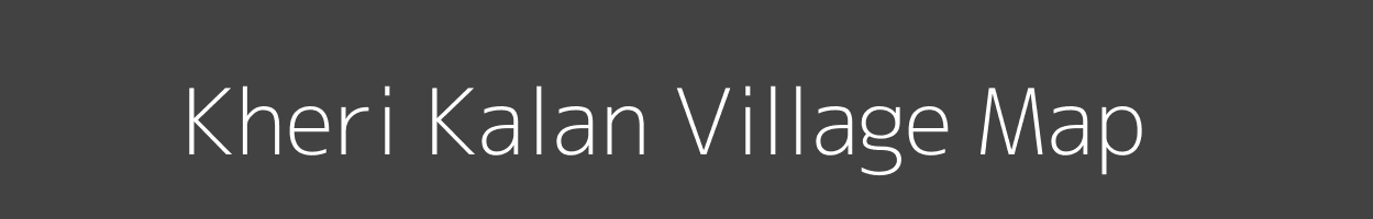 Map of Kheri Kalan Village in Madhya Pradesh Image