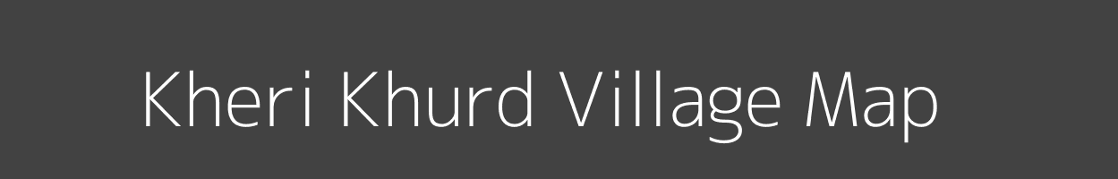 Map of Kheri Khurd Village in Madhya Pradesh Image