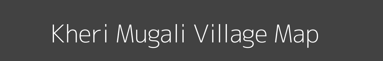 Map of Kheri Mugali Village in Madhya Pradesh Image