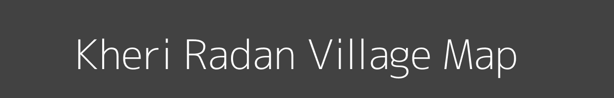 Map of Kheri Radan Village in Rajasthan Image