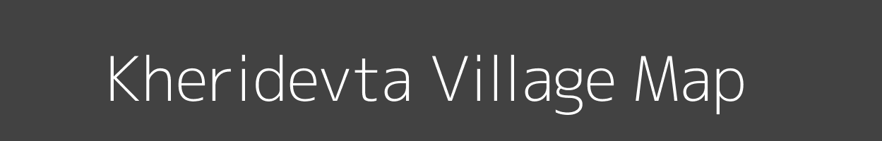 Map of Kheridevta Village in Madhya Pradesh Image