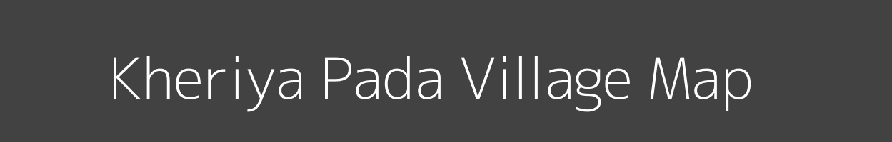 Map of Kheriya Pada Village in Madhya Pradesh Image