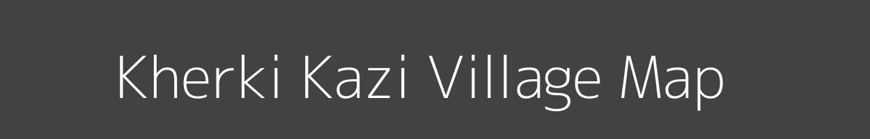 Map of Kherki Kazi Village in Uttar Pradesh Image