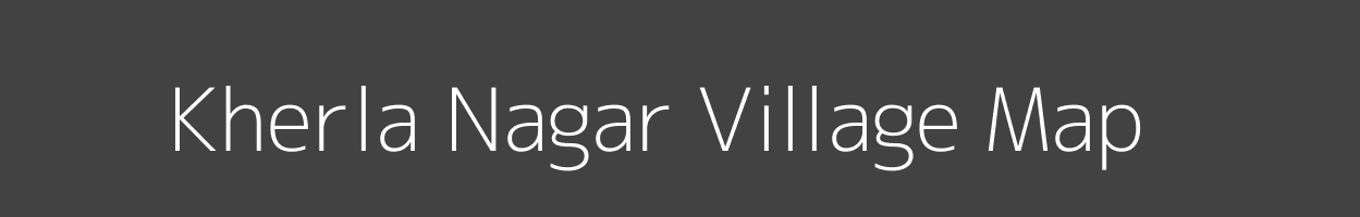 Map of Kherla Nagar Village in Rajasthan Image