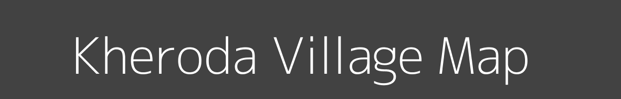 Map of Kheroda Village in Madhya Pradesh Image