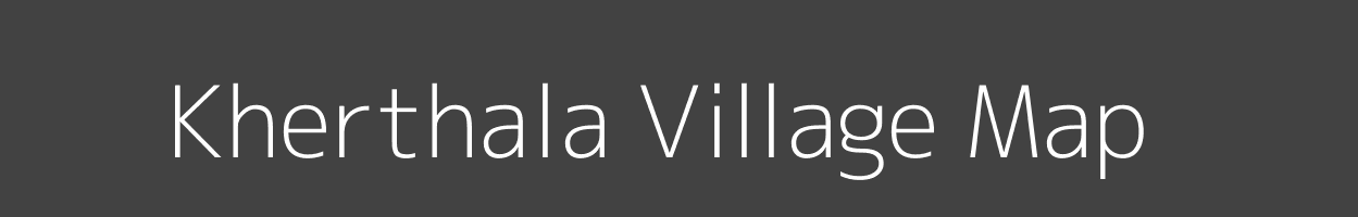 Map of Kherthala Village in Rajasthan Image