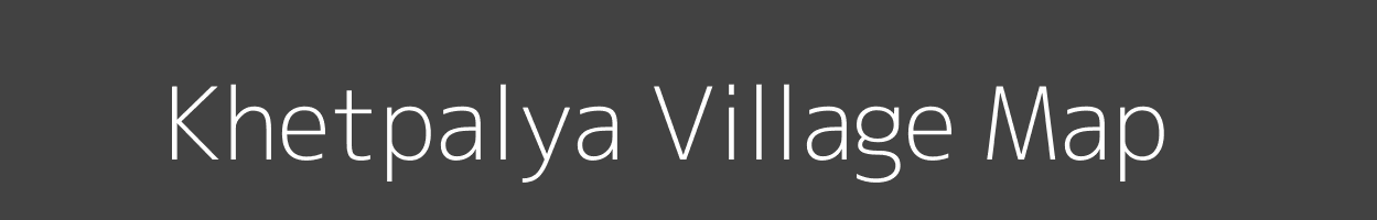 Map of Khetpalya Village in Madhya Pradesh Image