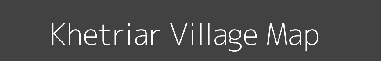 Map of Khetriar Village in Jammu and Kashmir Image