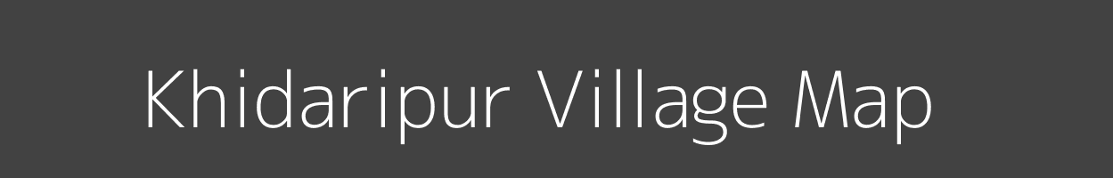 Map of Khidaripur Village in Uttar Pradesh Image