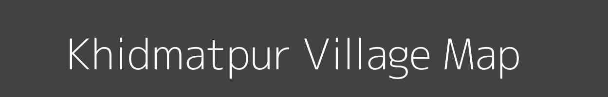Map of Khidmatpur Village in Uttar Pradesh Image