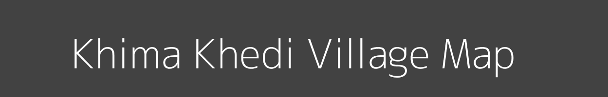 Map of Khima Khedi Village in Madhya Pradesh Image