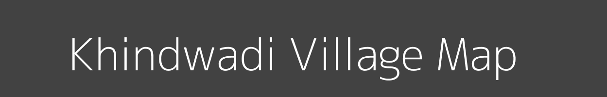 Map of Khindwadi Village in Maharashtra Image