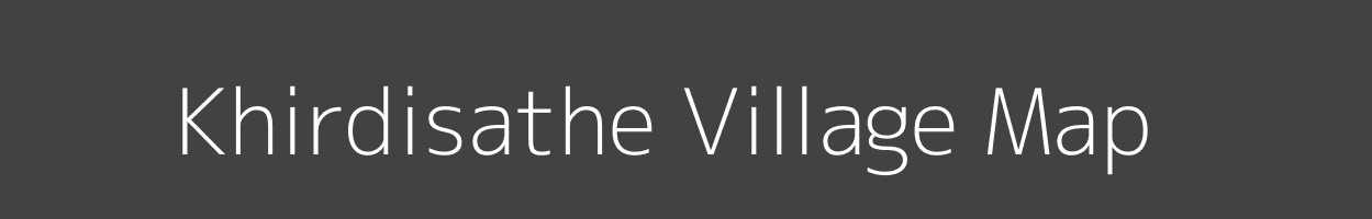 Map of Khirdisathe Village in Maharashtra Image