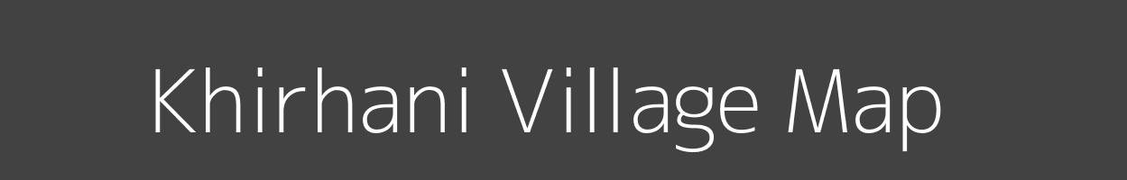 Map of Khirhani Village in Uttar Pradesh Image