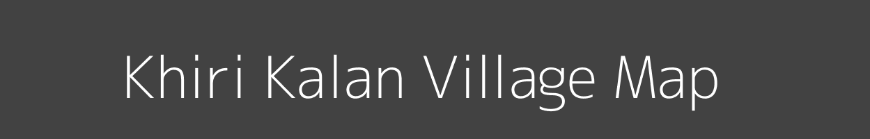 Map of Khiri Kalan Village in Jharkhand Image