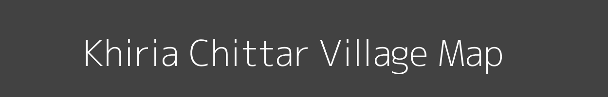 Map of Khiria Chittar Village in Madhya Pradesh Image