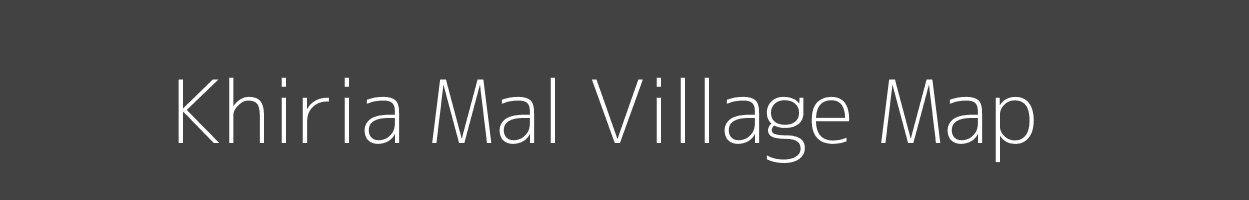 Map of Khiria Mal Village in Uttar Pradesh Image