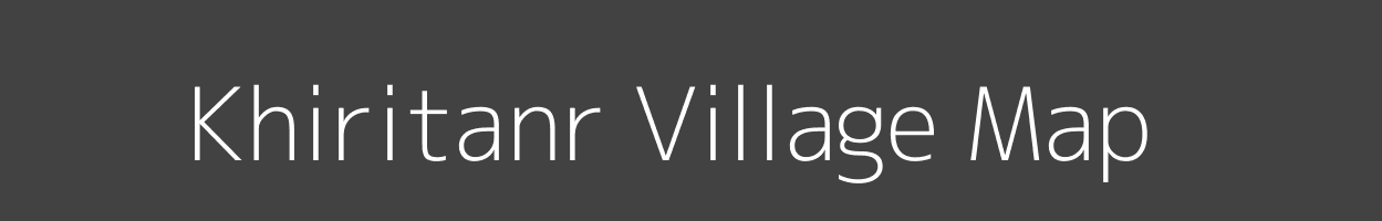 Map of Khiritanr Village in Bihar Image