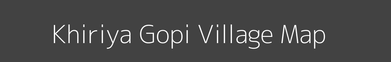 Map of Khiriya Gopi Village in Madhya Pradesh Image