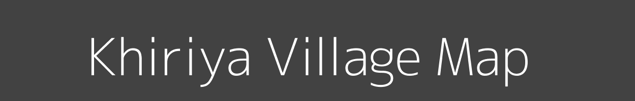 Map of Khiriya Village in Uttar Pradesh Image