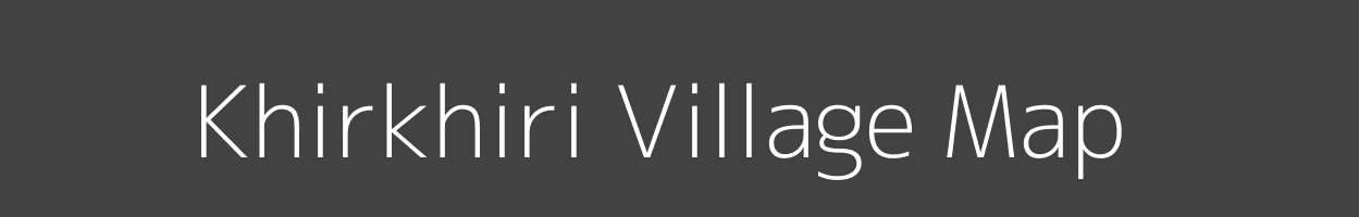 Map of Khirkhiri Village in Madhya Pradesh Image