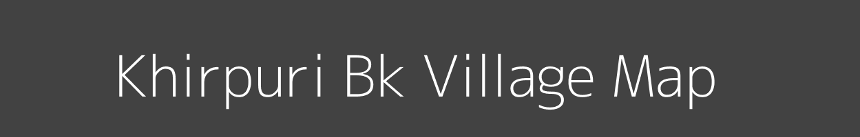 Map of Khirpuri Bk Village in Maharashtra Image