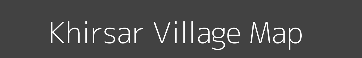 Map of Khirsar Village in Bihar Image