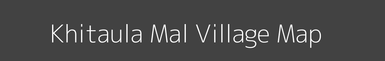 Map of Khitaula Mal Village in Madhya Pradesh Image