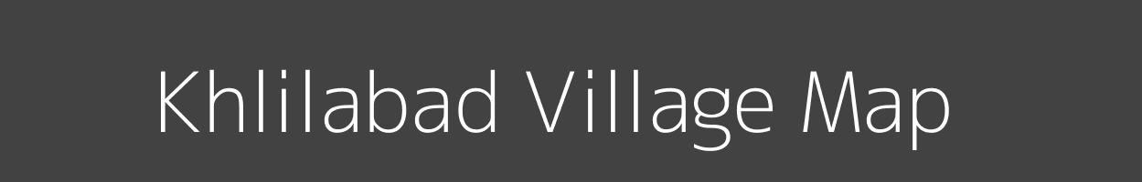 Map of Khlilabad Village in Uttar Pradesh Image