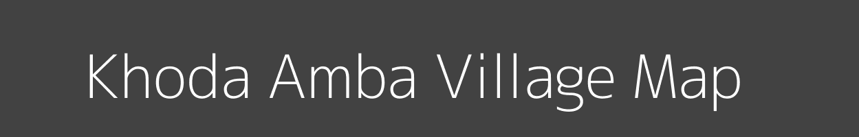 Map of Khoda Amba Village in Gujarat Image