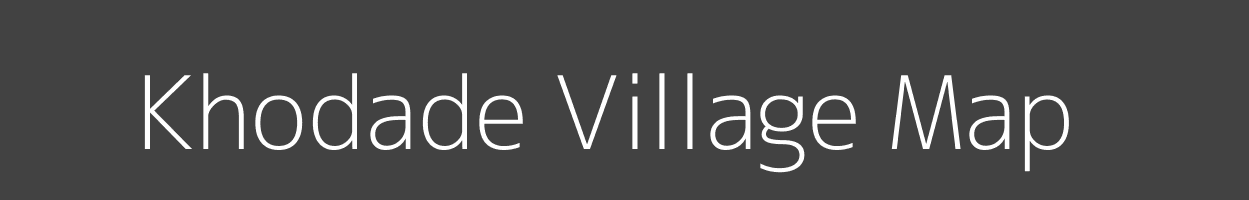 Map of Khodade Village in Maharashtra Image