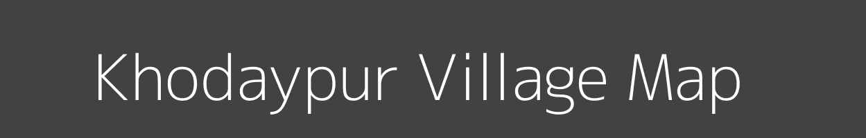 Map of Khodaypur Village in Uttar Pradesh Image