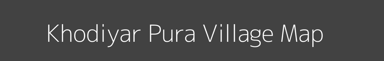 Map of Khodiyar Pura Village in Gujarat Image